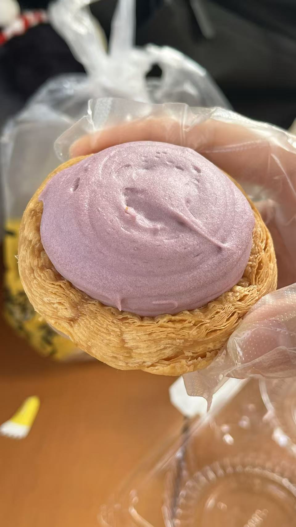 宝宝为我补上了芋泥蛋挞